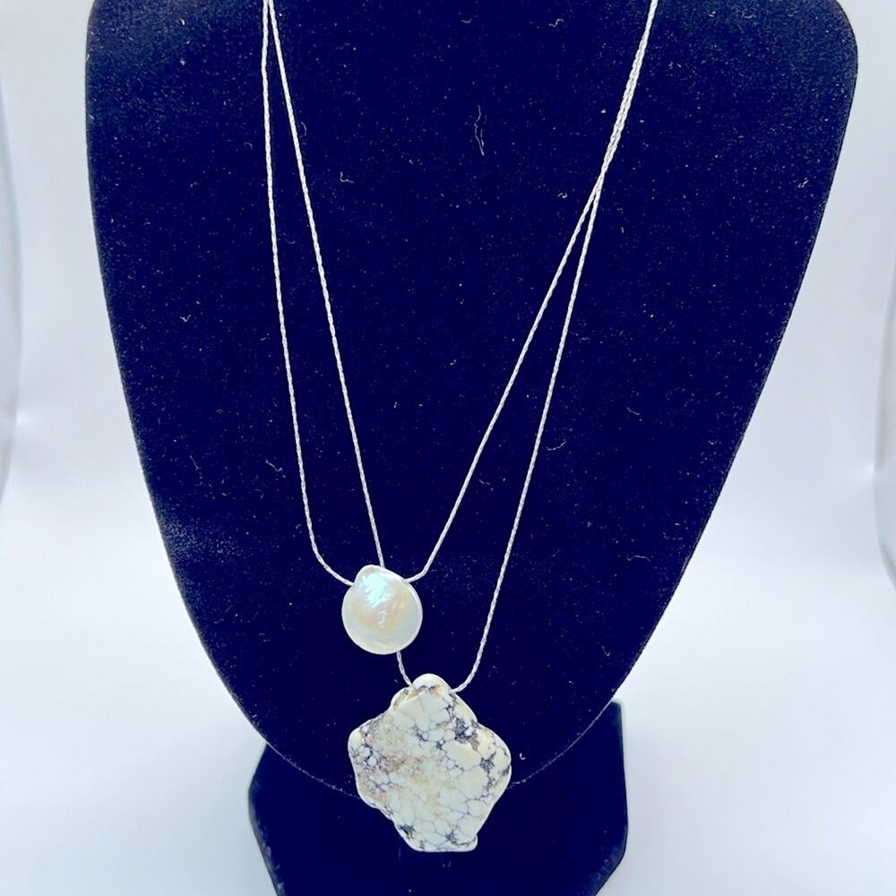 Free People Kayla Delicate Stone Necklace